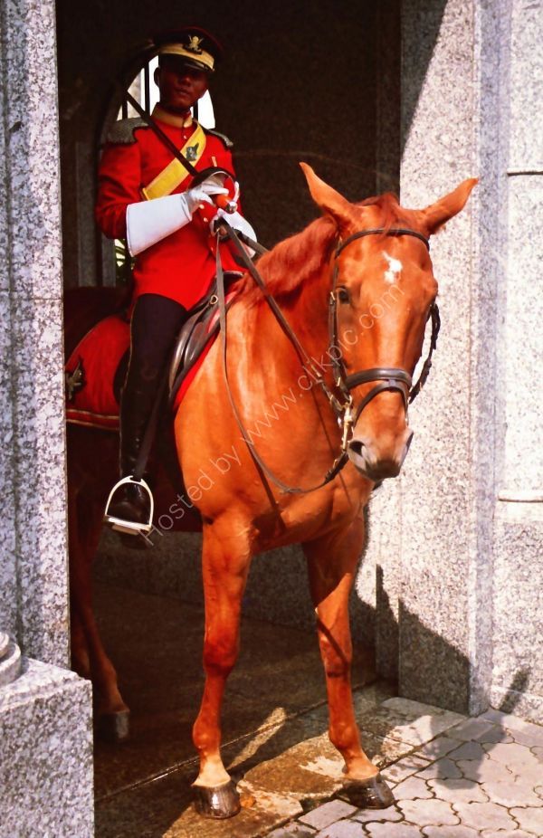 Guard at Presidents Palace, Kuala Lumpur